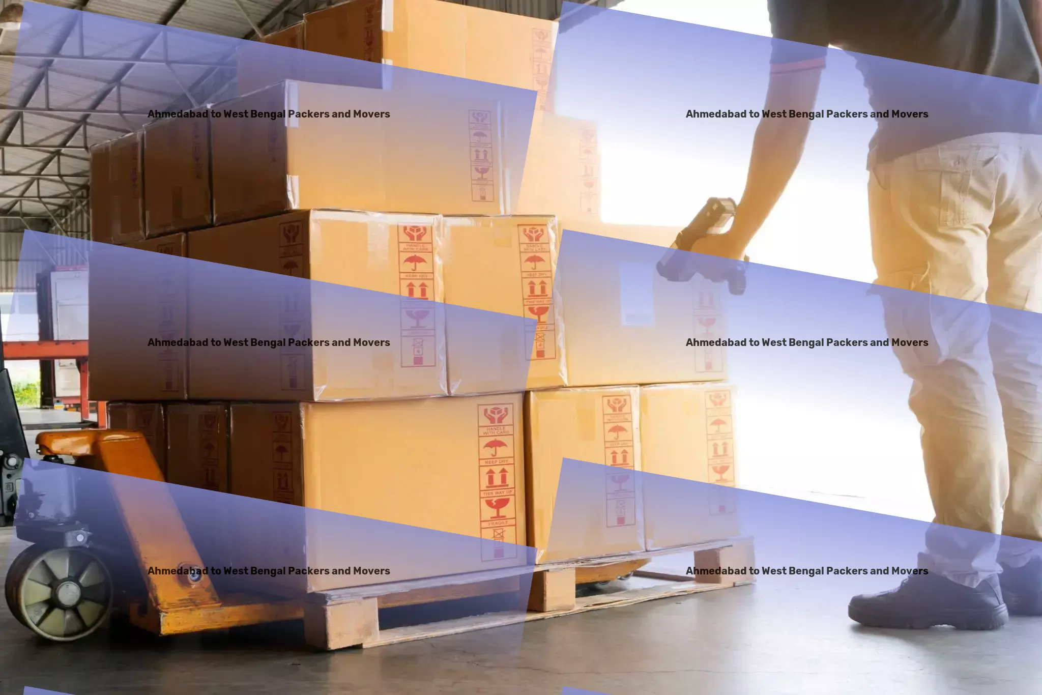 Ahmedabad to West Bengal Packers And Movers Expert solutions for your transport needs across India! - Efficient furniture moving