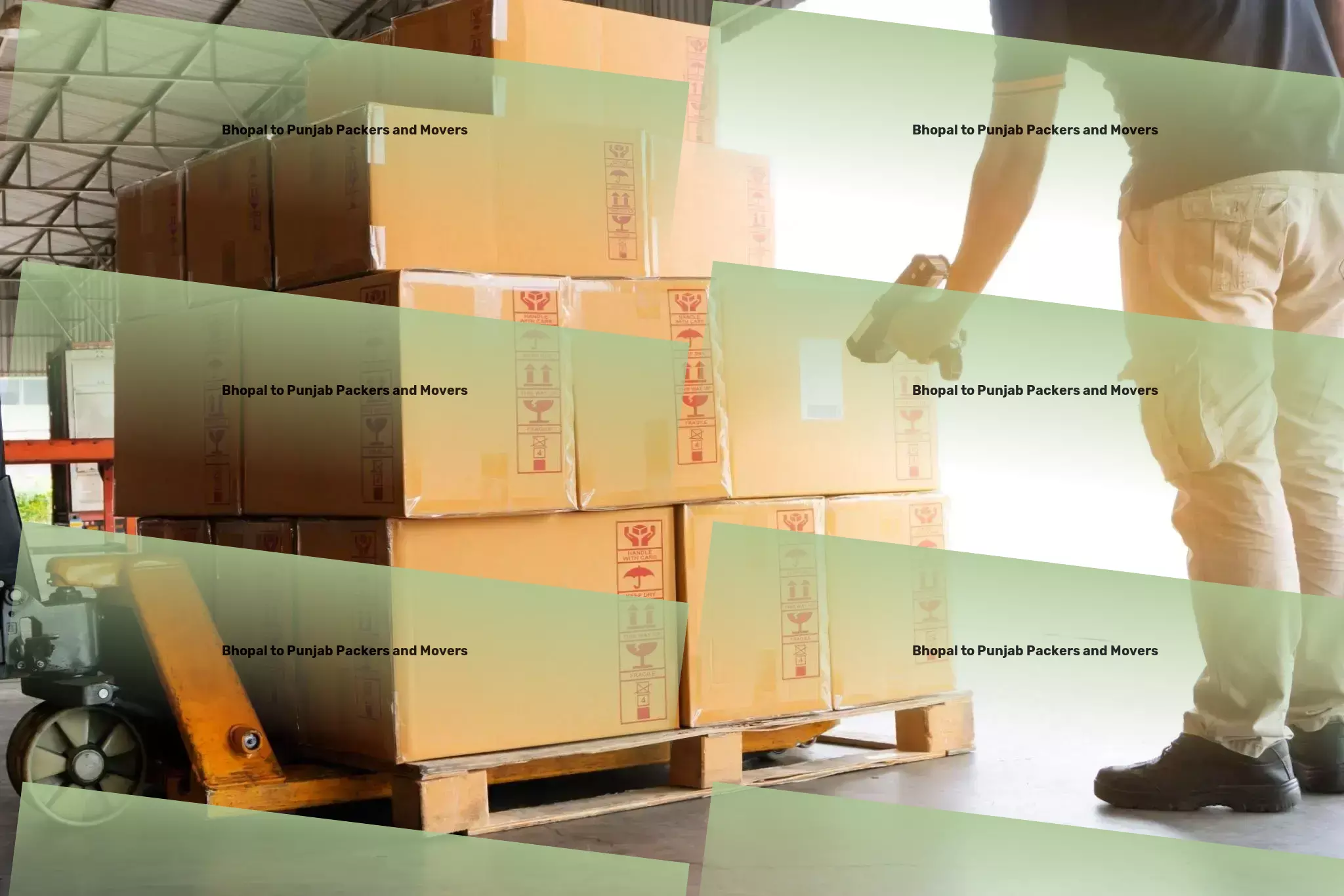 Bhopal to Punjab Packers And Movers Optimizing your logistics operations with ease! - Freight and cargo consolidation