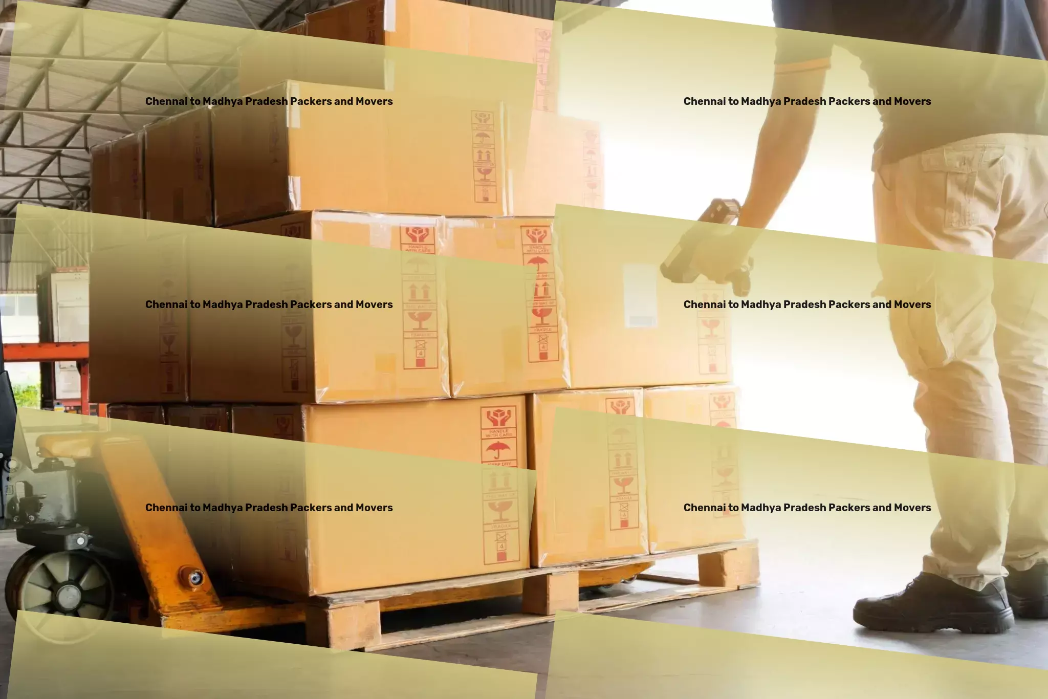 Chennai to Madhya Pradesh Packers And Movers Accelerate your business with our strategic Indian logistics! - Direct door delivery