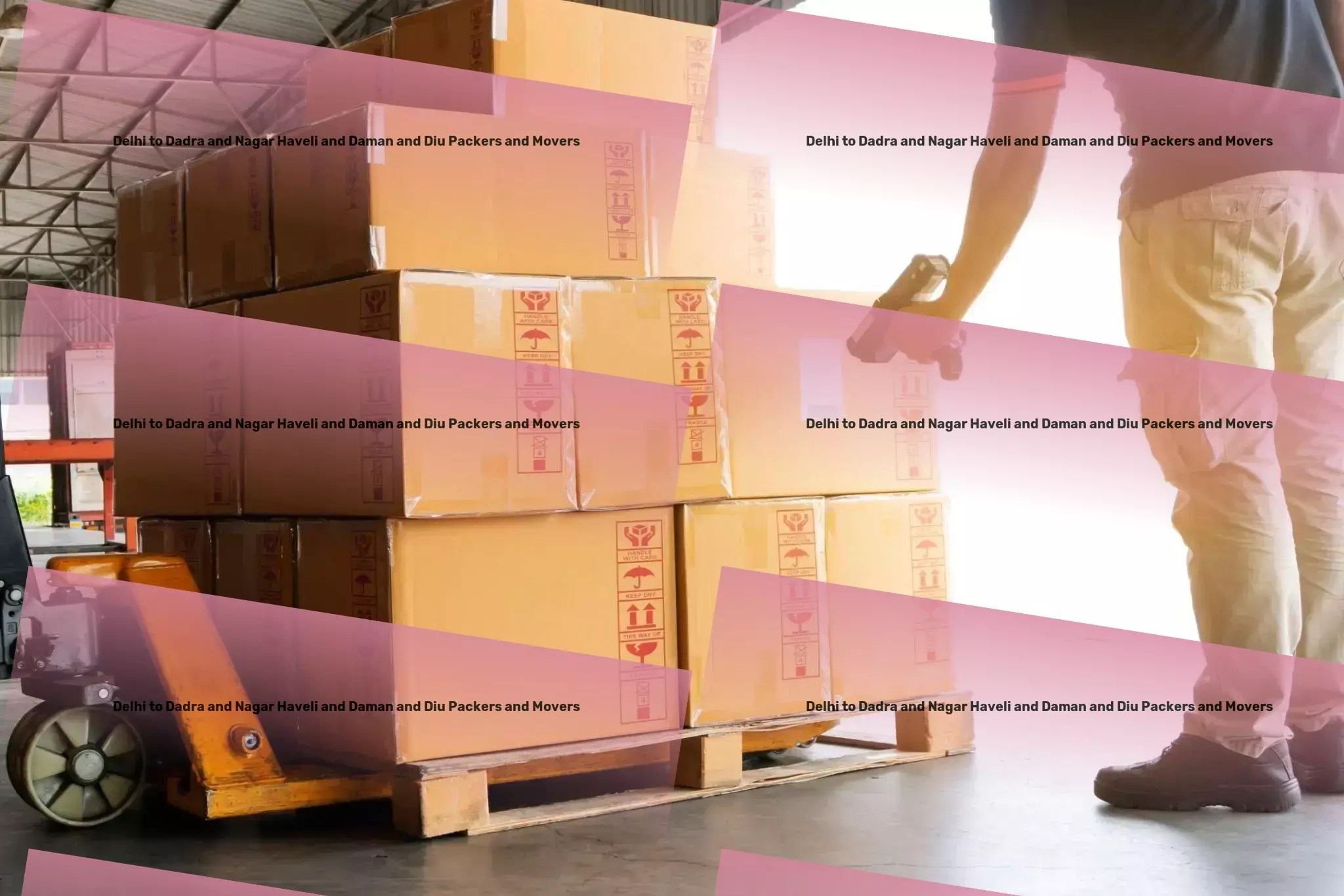 Delhi to Dadra And Nagar Haveli And Daman And Diu Packers And Movers Where efficiency meets innovation - transforming Indian logistics! - Package shipping services