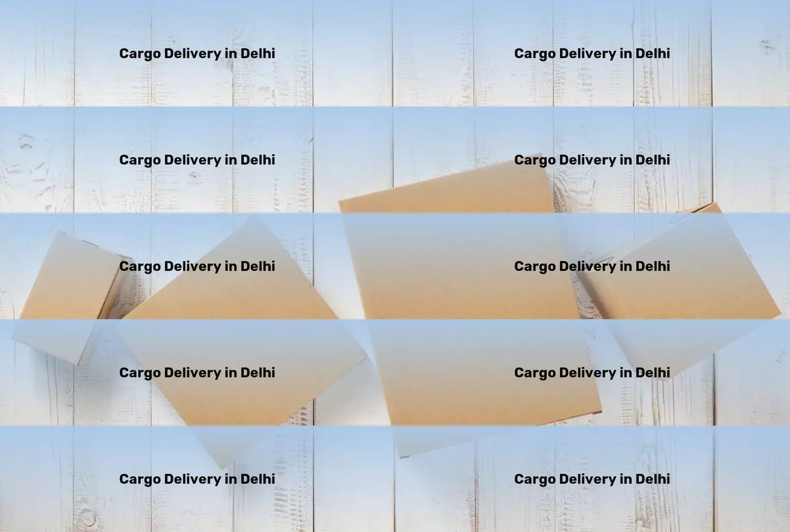 Cargo Delivery in Delhi, Delhi (DL) Optimizing your logistics operations with ease! - High volume transport services