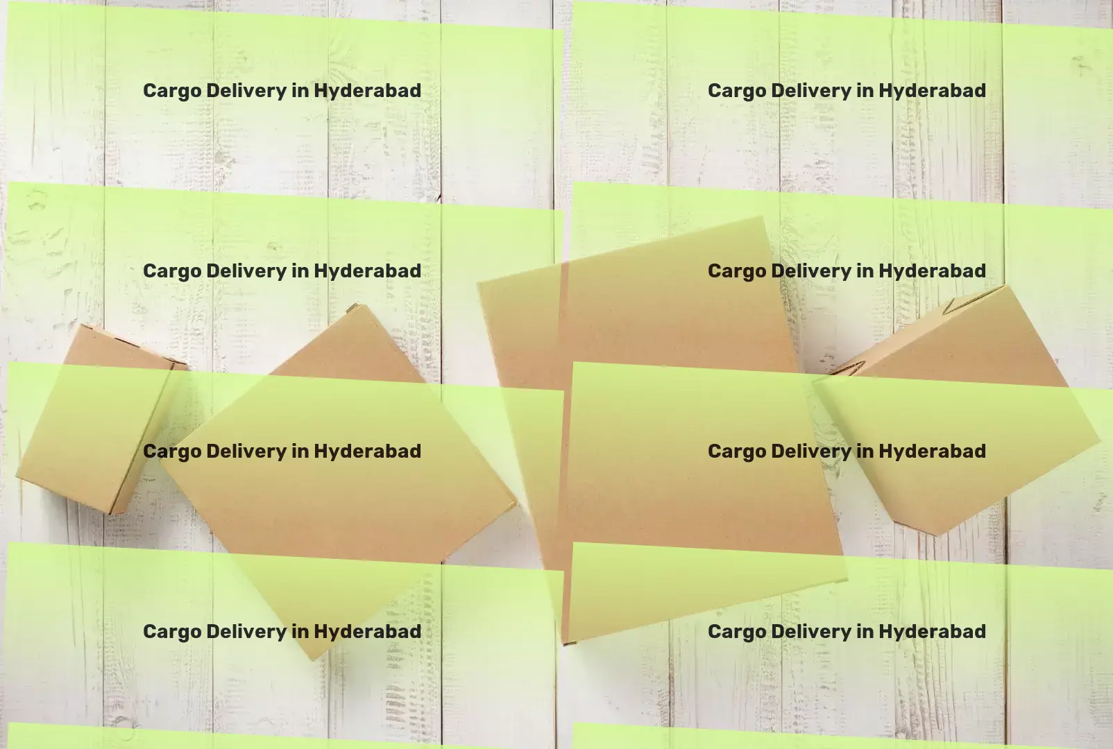 Cargo Delivery in Hyderabad, Telangana (TS) Efficient, reliable goods transport across India made possible! - Full-load goods services