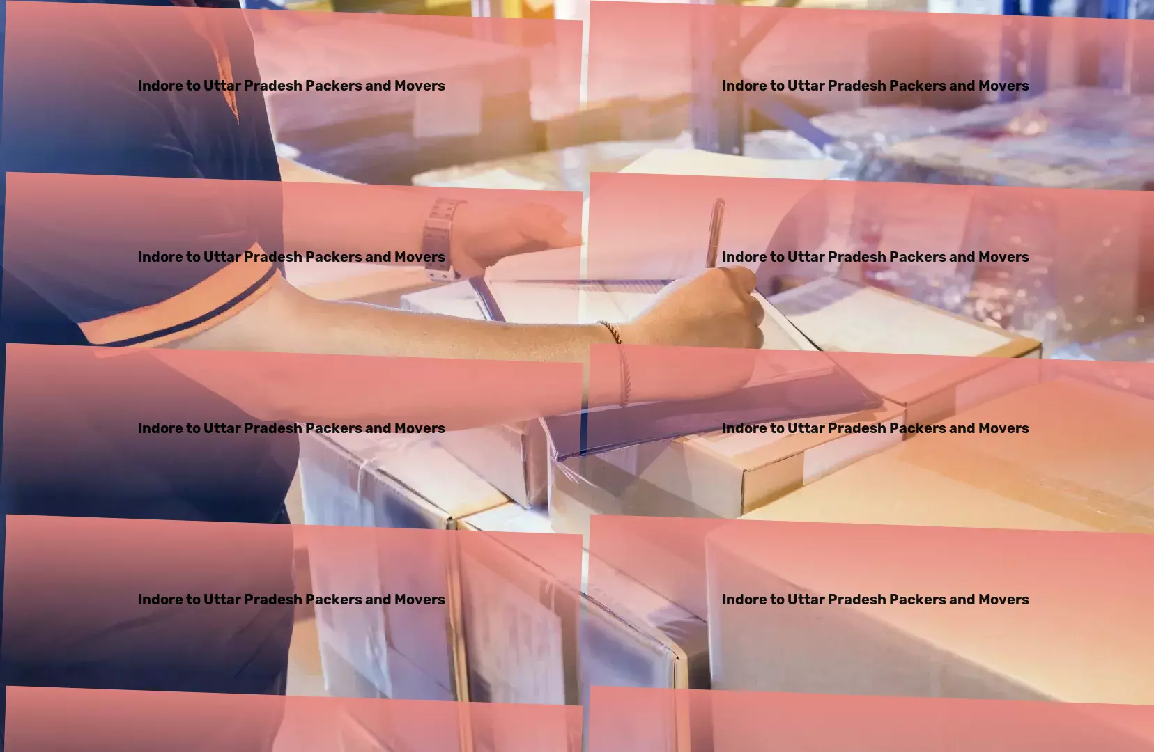 Indore to Uttar Pradesh Packers And Movers Precision in logistics, redefining transportation in India! - Major road transport solutions