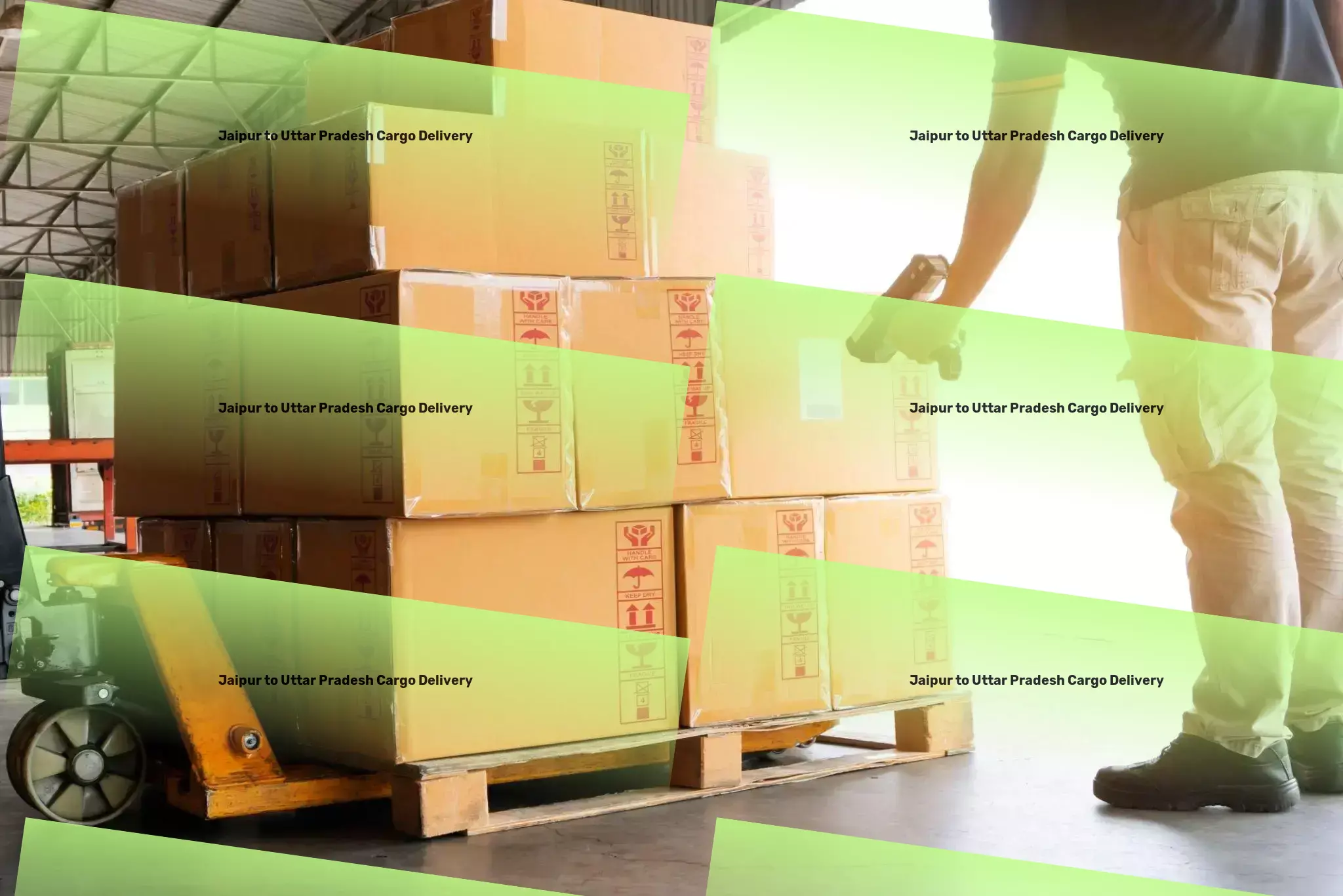 Jaipur to Uttar Pradesh Cargo Delivery Indian logistics solved - efficient, reliable, and easy! - Package delivery