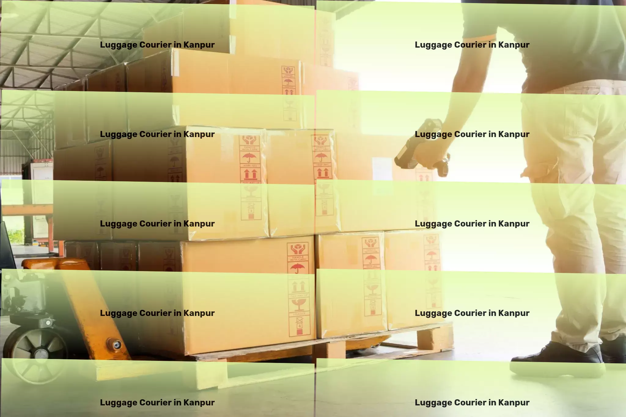 Luggage Courier in Kanpur, Uttar Pradesh (UP) Mastering the art of perfect journeys for you! - Long-haul goods services