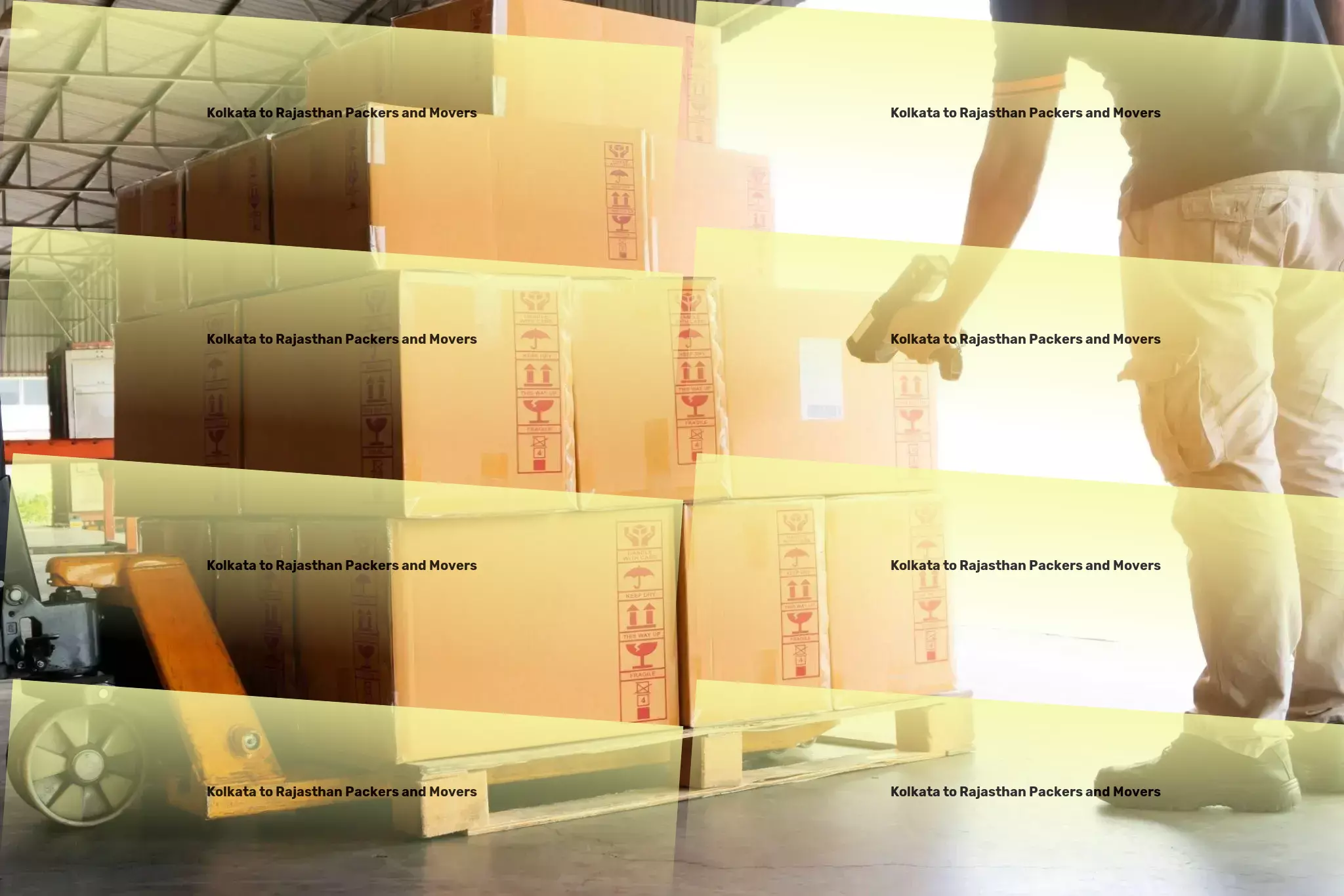 Kolkata to Rajasthan Packers And Movers Bridging distances with unmatched efficiency! - Full-scale moving services