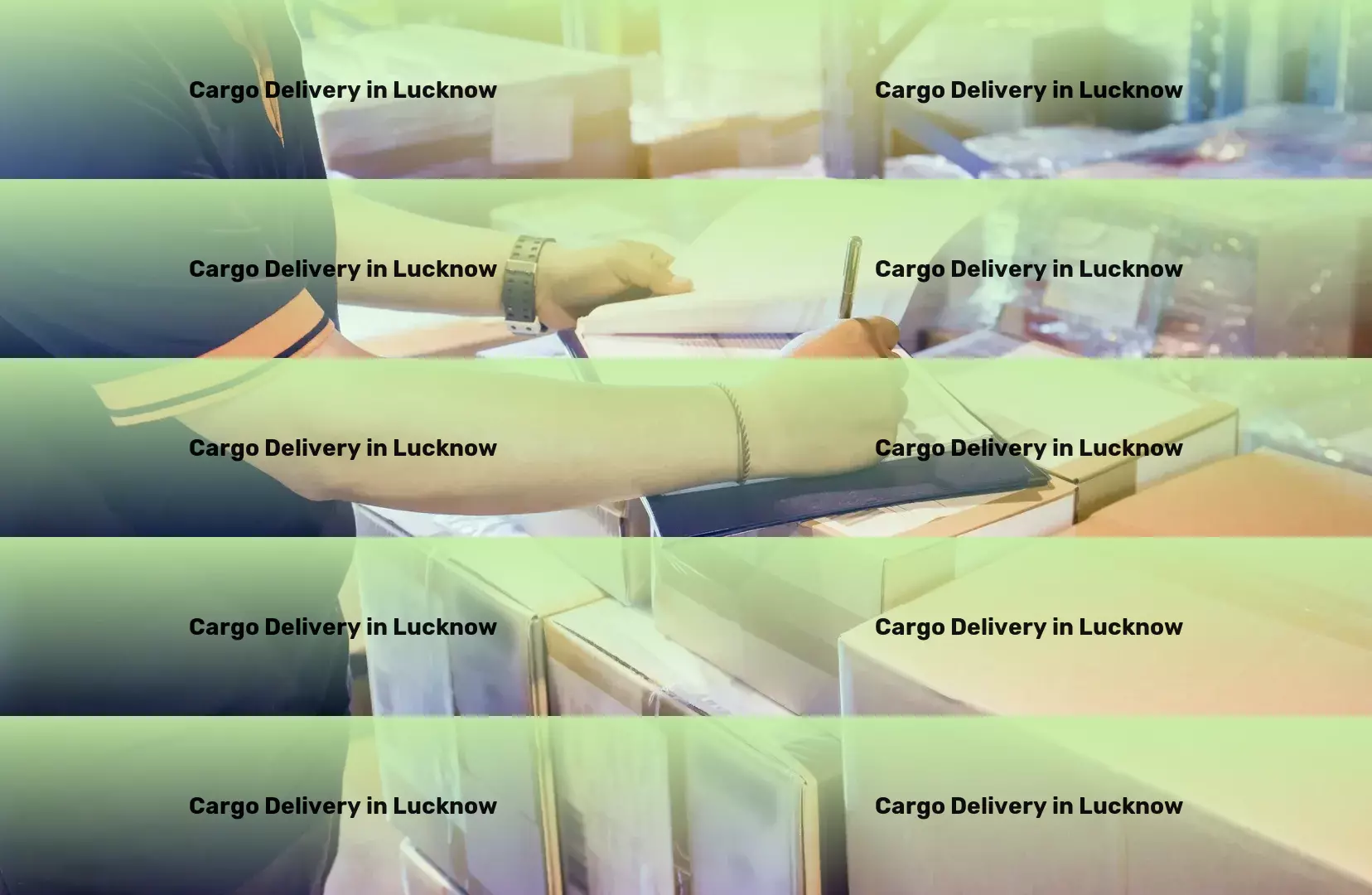 Cargo Delivery in Lucknow, Uttar Pradesh (UP) Precision in logistics, redefining transportation in India! - Fast movers and packers