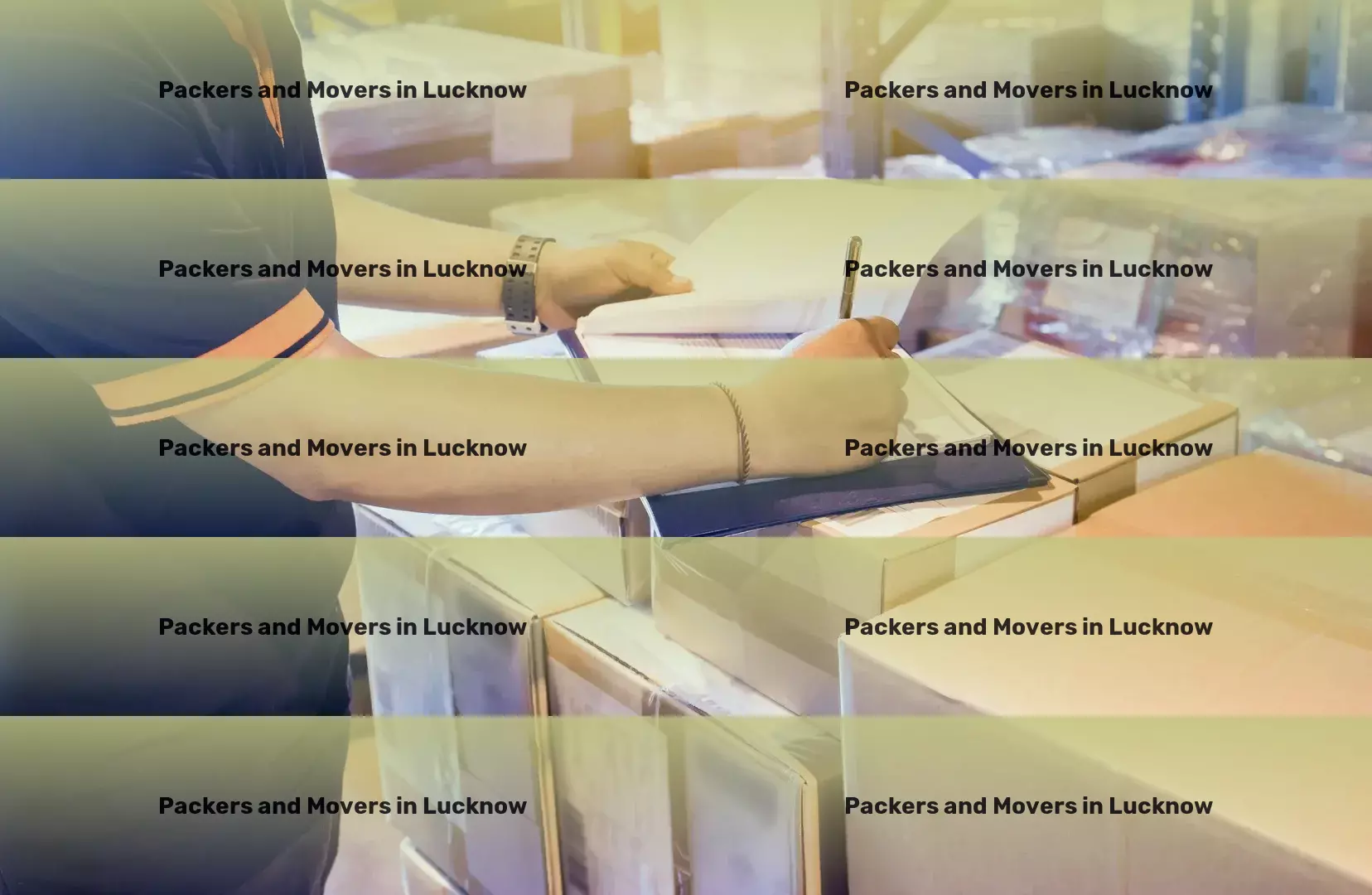 Packers And Movers in Lucknow, Uttar Pradesh (UP) Your compass for navigating Indian transport terrains! - Package distribution services