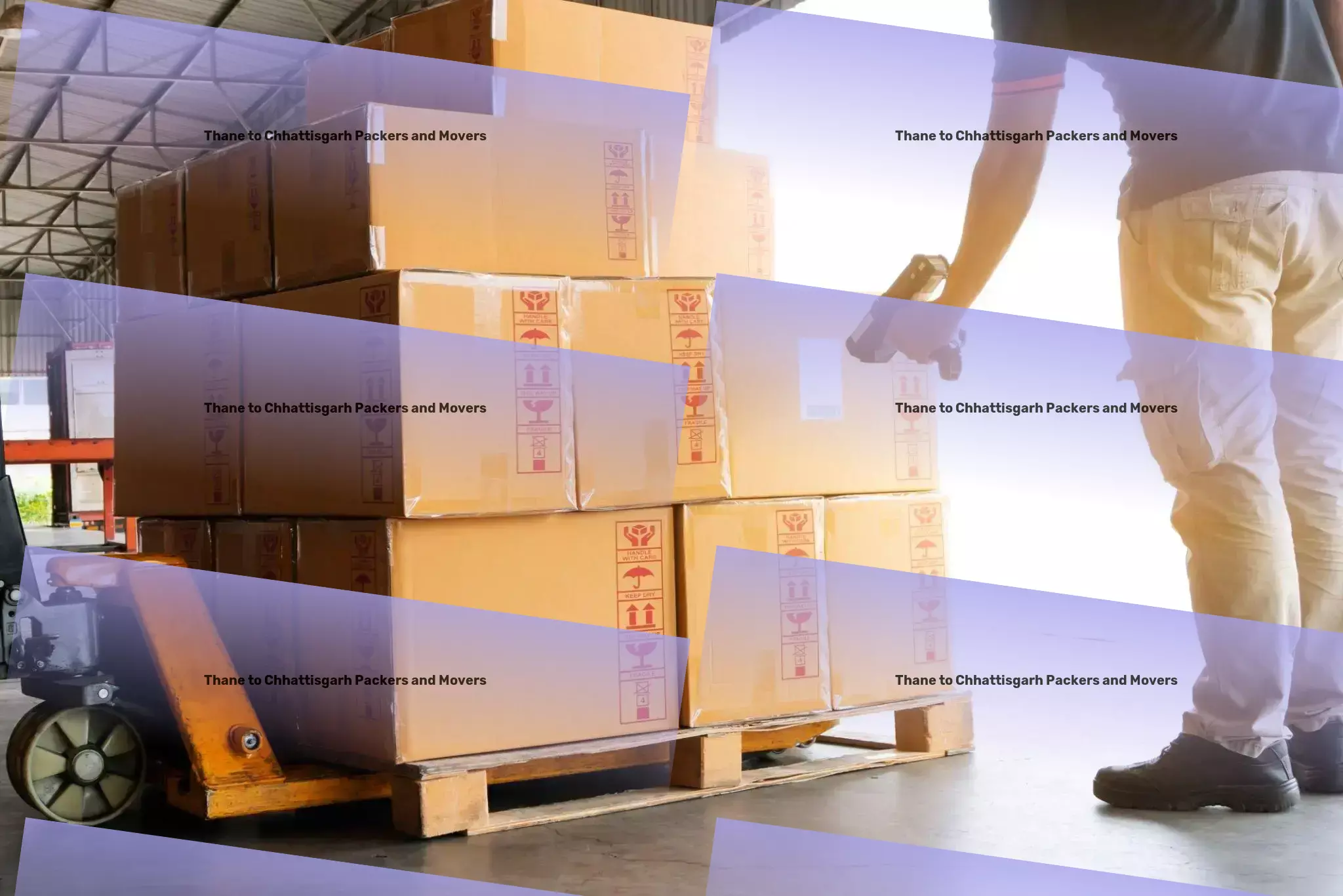 Thane to Chhattisgarh Packers And Movers Unleashing efficiency in Indian transport like never before! - Household Courier Service